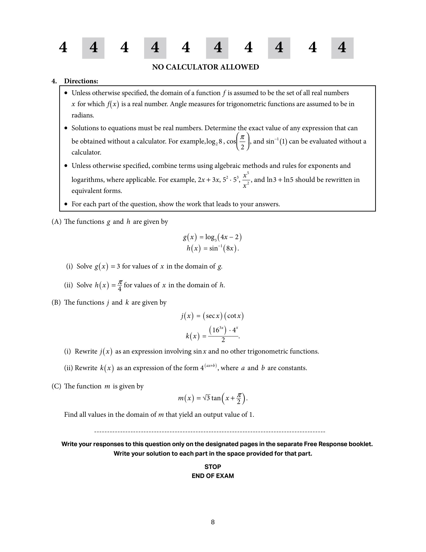 2025 FRQ4